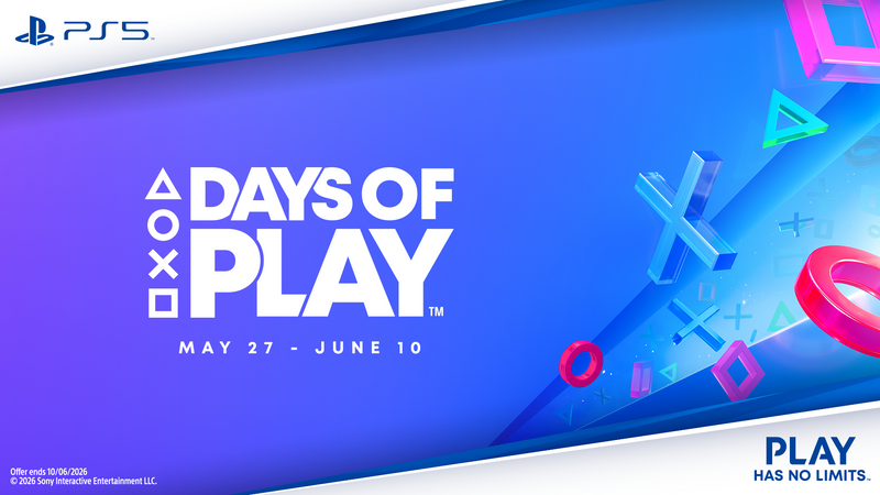 Sony Days Of Play 2026