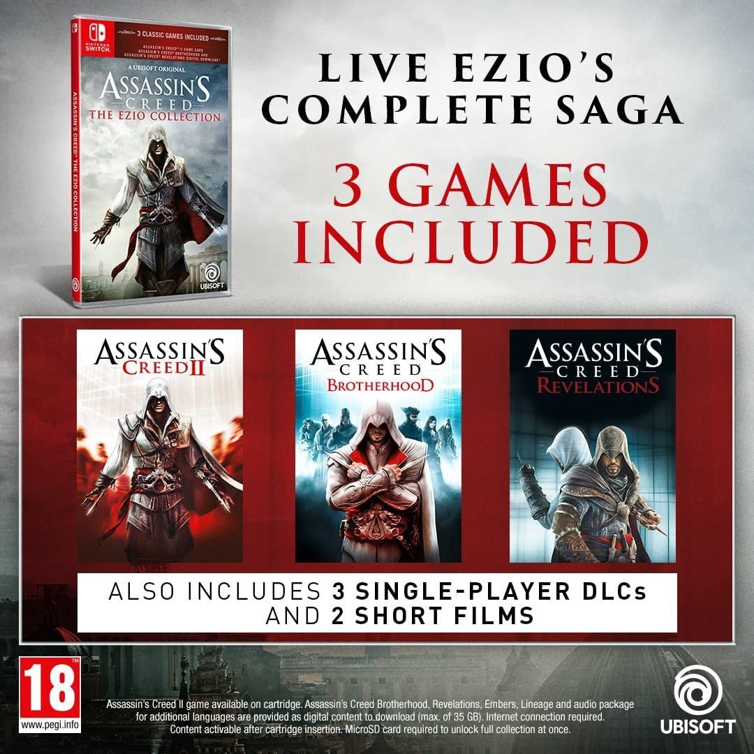 Assassin's Creed: Ezio Collection - Nintendo Switch, Nintendo Switch