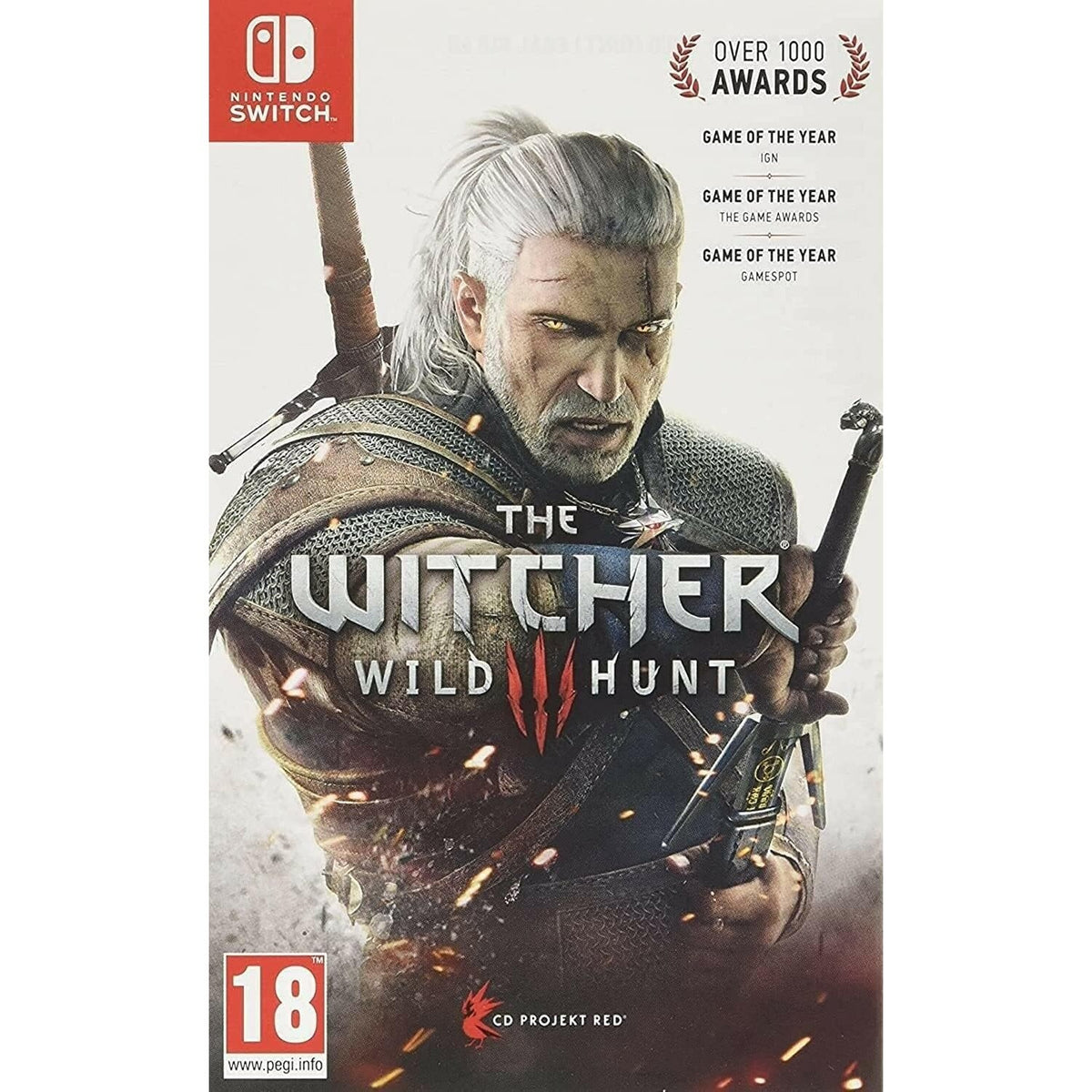 Witcher 3: Wild Hunt - Base Game Nintendo Switch