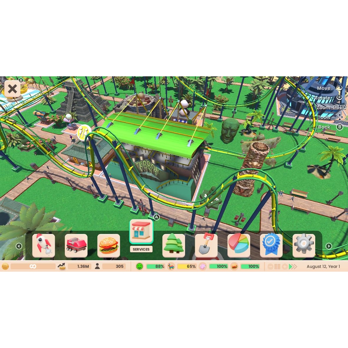 RollerCoaster Tycoon Adventures Deluxe (Nintendo Switch) – GameKings
