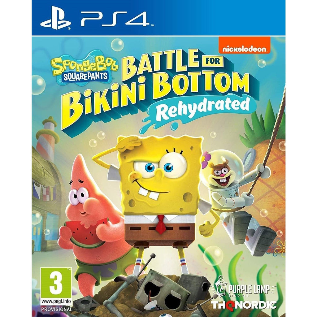 SpongeBob Squarepants: Battle for Bikini Bottom - Rehydrated (Sony PlayStation 4)