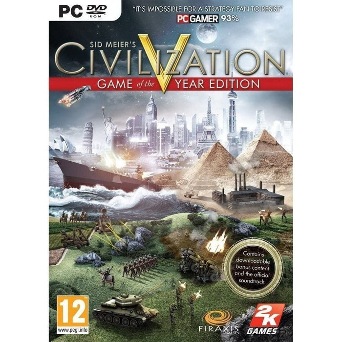 Civilization V - Game Of The Year Edition PC