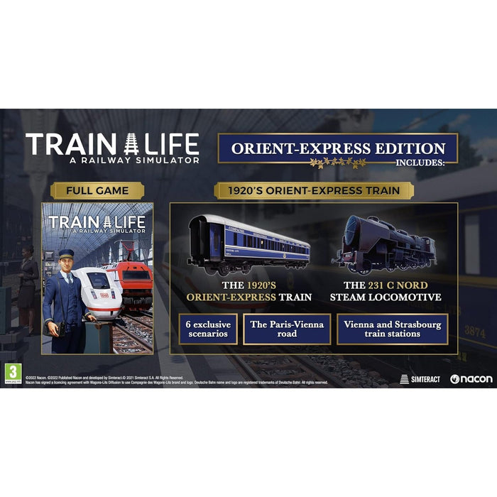 Train Life: A Railway Simulator - Orient Express Edition Nintendo Switch