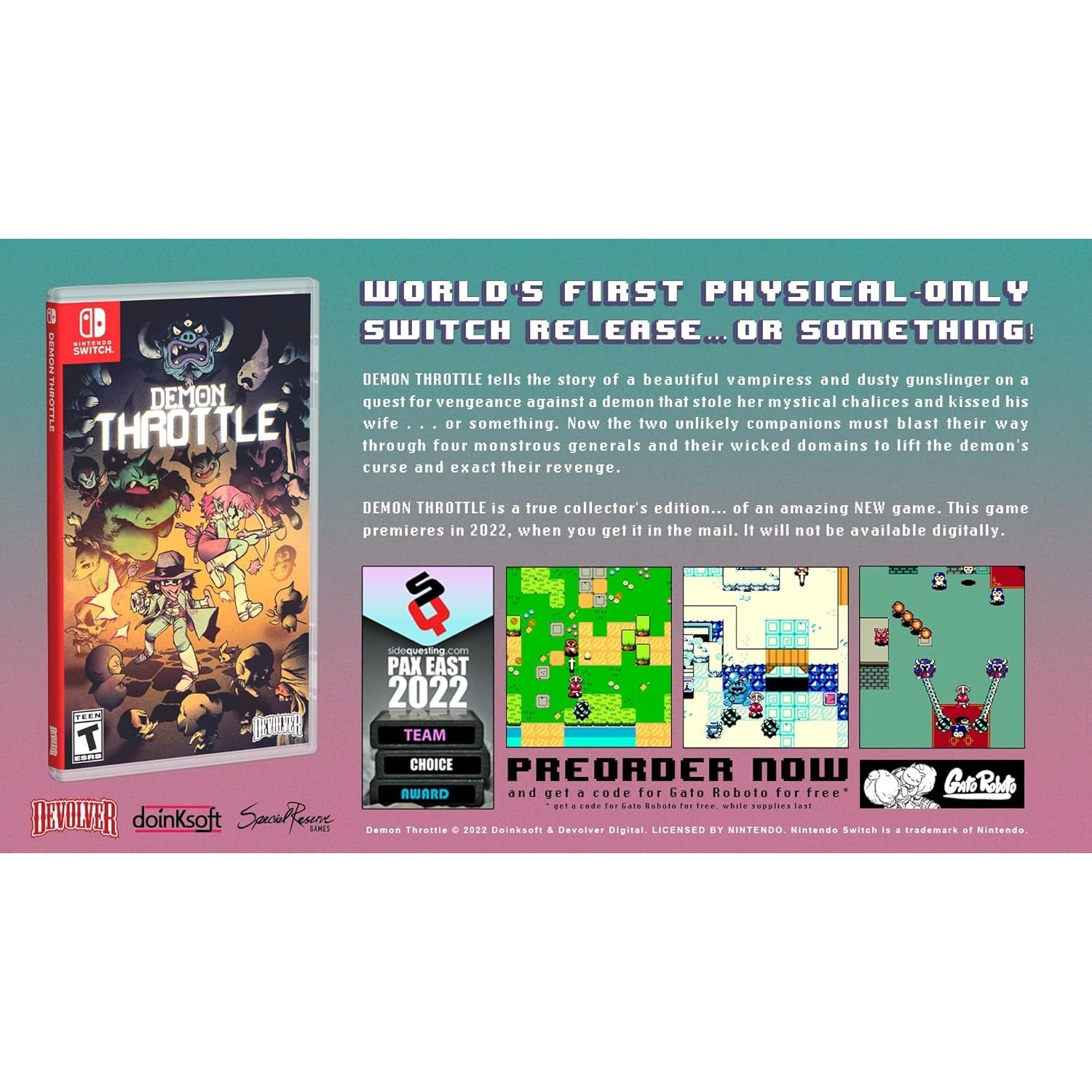 Demon Throttle (Nintendo Switch) – GameKings