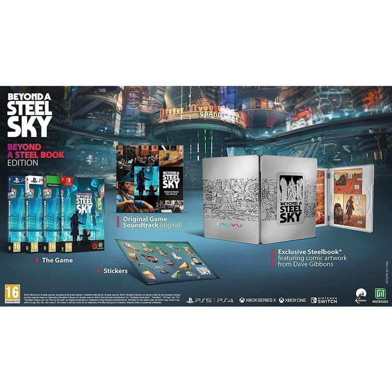 Beyond A Steel Sky - Steelbook Edition Nintendo Switch