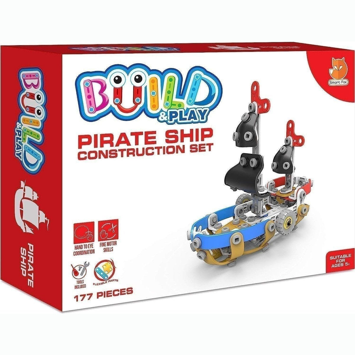 Build & Play Pirate Ship Construction Set