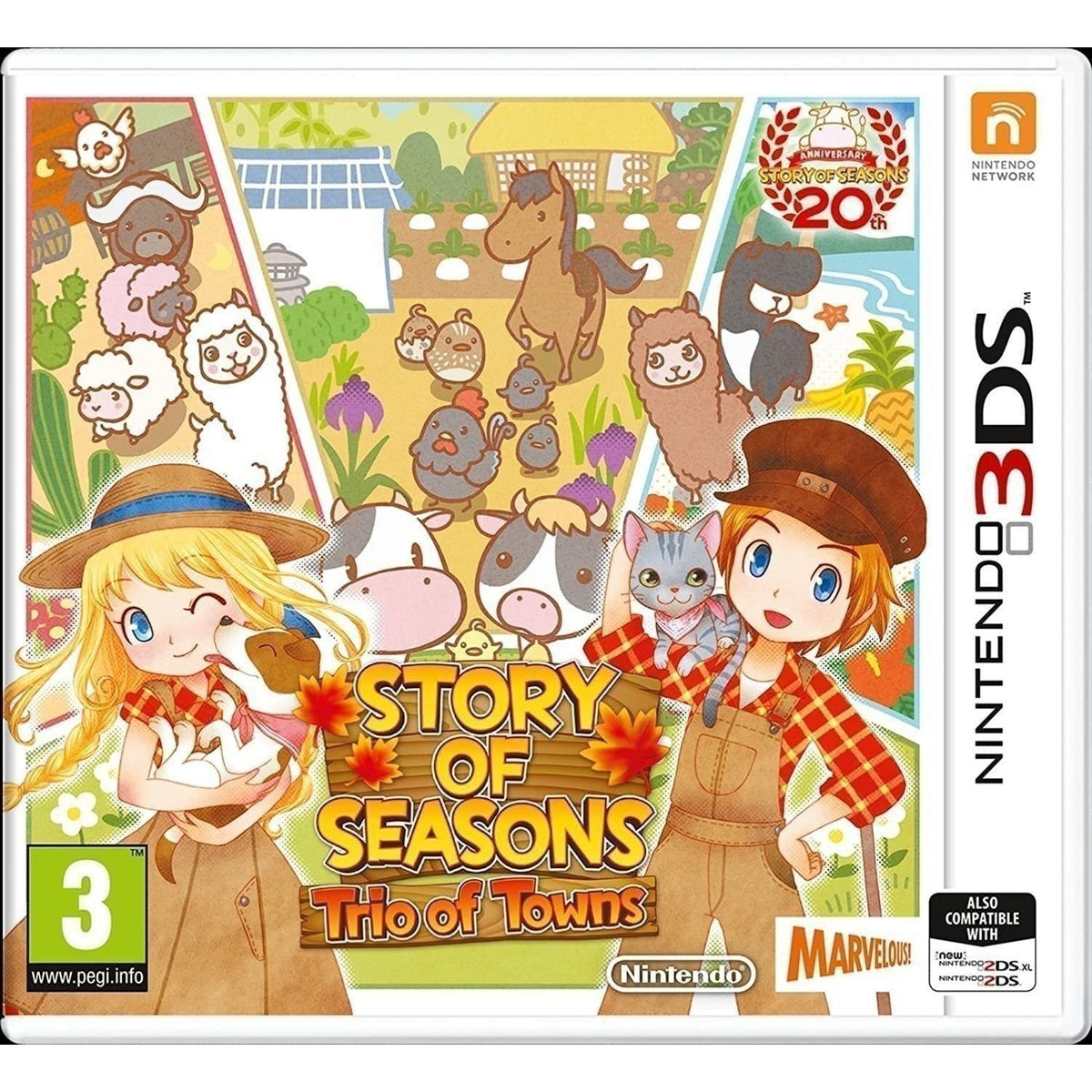 Story of Seasons 2: Trio of Towns Nintendo 3DS