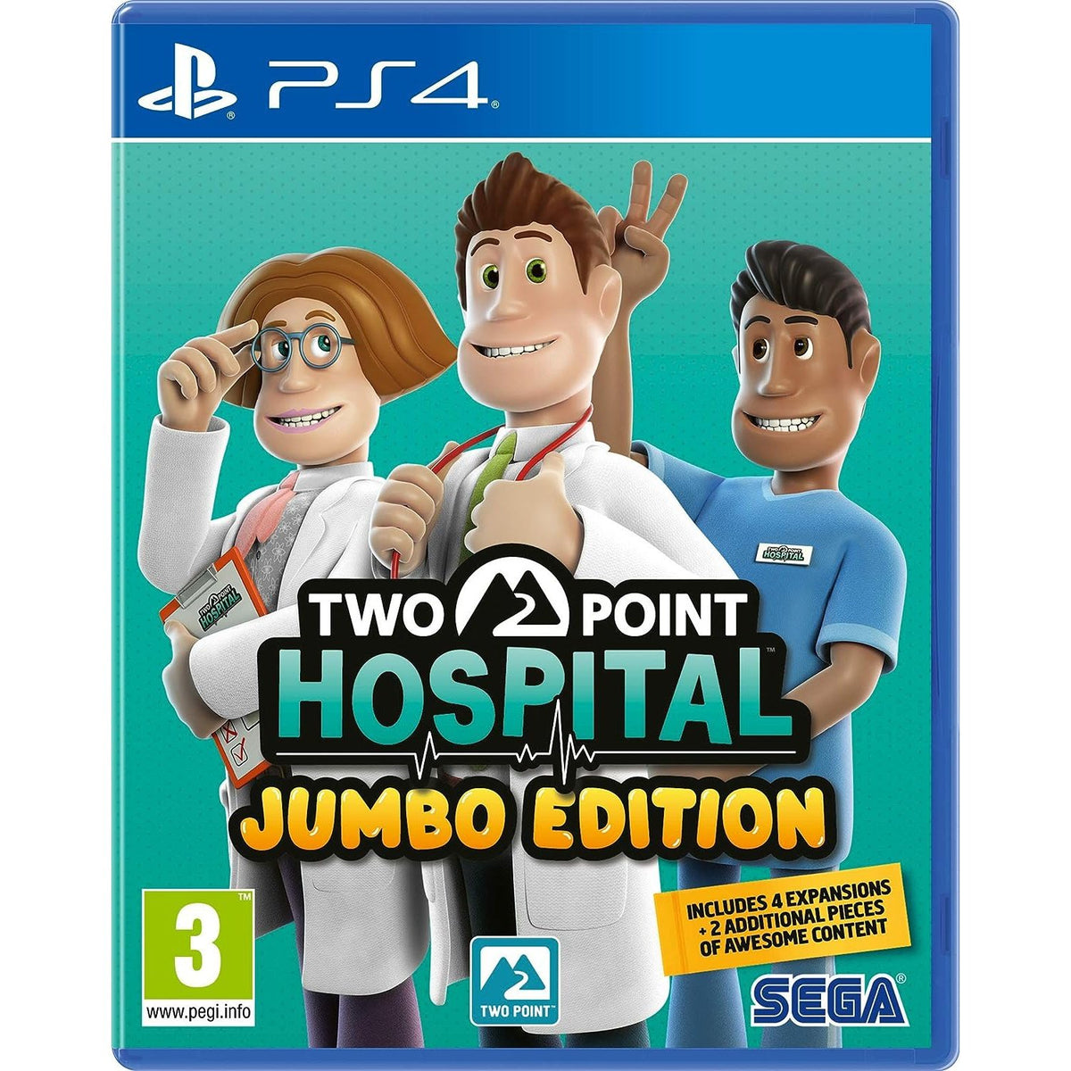 Two Point Hospital Jumbo Edition Sony PlayStation 4