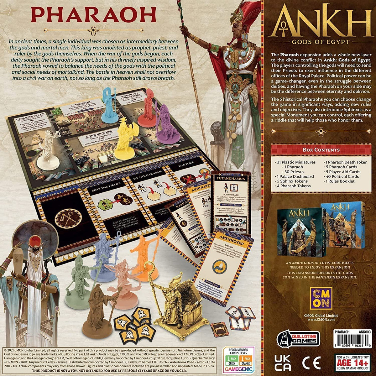 Ankh Gods Of Egypt: Pharaoh Expansion Set Board Game
