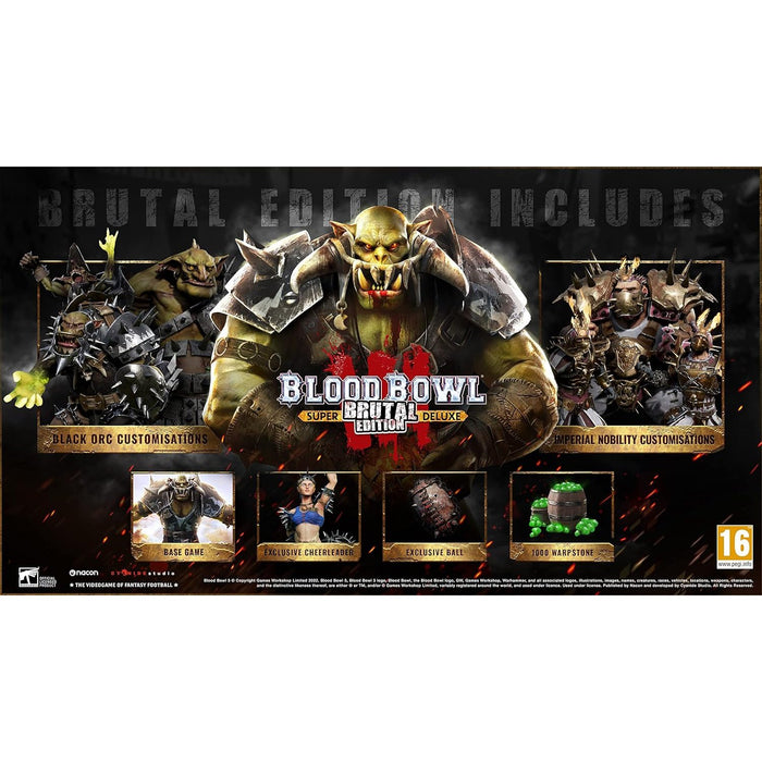 Blood Bowl III: Super Deluxe Brutal Edition Sony PlayStation 4