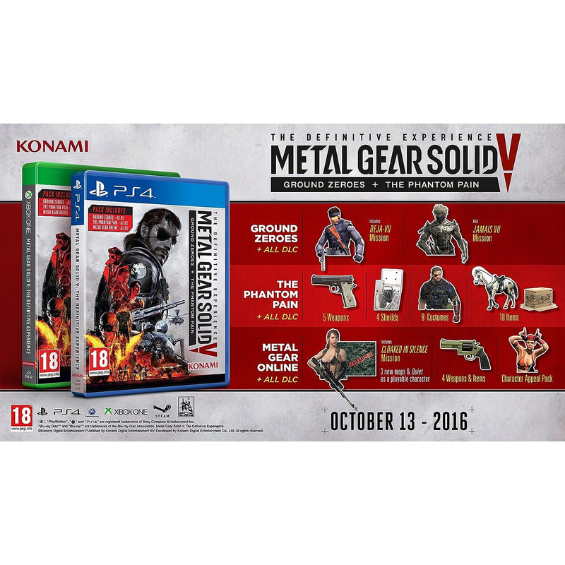 Metal Gear Solid V: The Definitive Experience Sony PlayStation 4