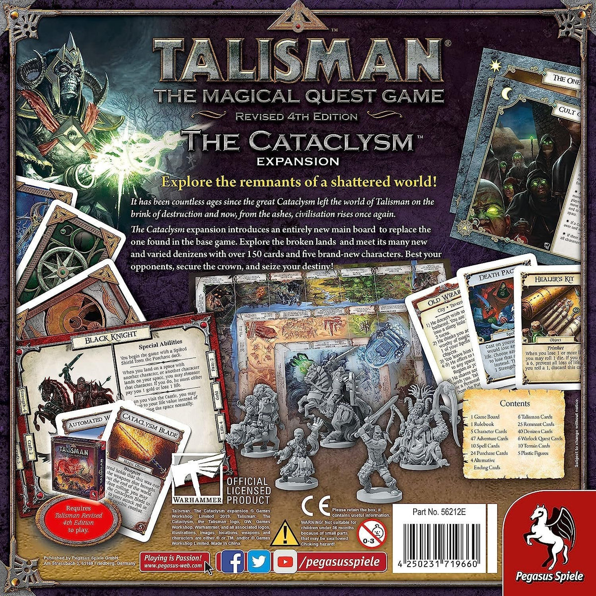 Talisman: The Cataclysm Expansion Set Board Game