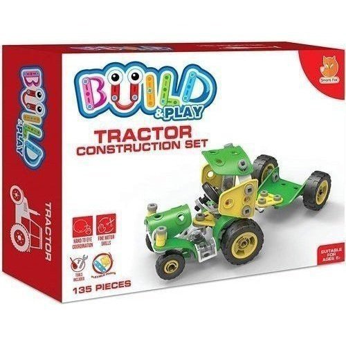 Build & Play Tractor Construction Set