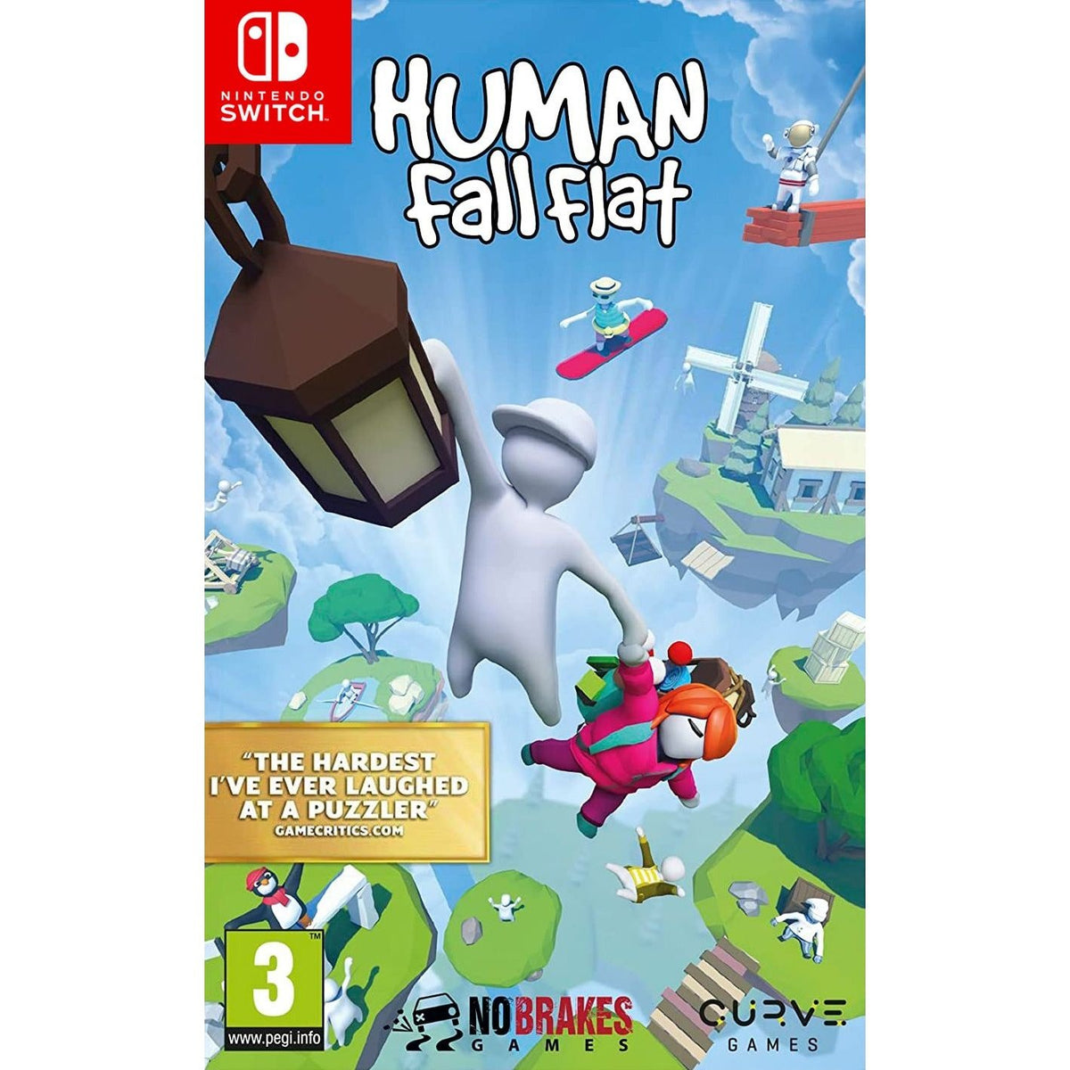 Human Fall Flat - Includes Exclusive Art Cards Nintendo Switch