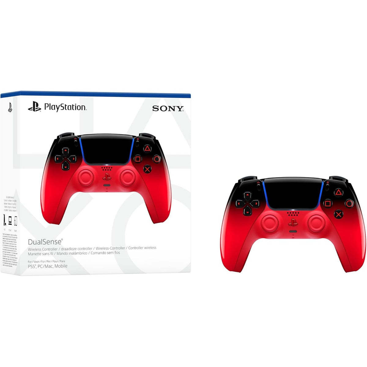Playstation 5 Dualsense Wireless Controller - Techno Red Sony PlayStation 5