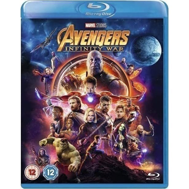 Marvel Avengers: Infinity War Blu-Ray 2018