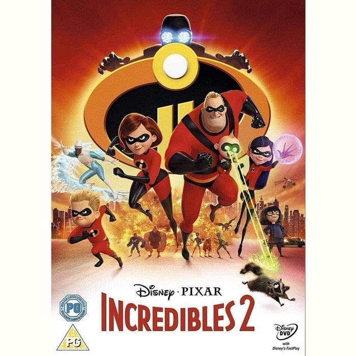 Disney Pixar: Incredibles 2 DVD 2018