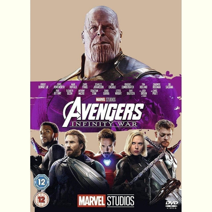 Marvel Avengers: Infinity War DVD 2018