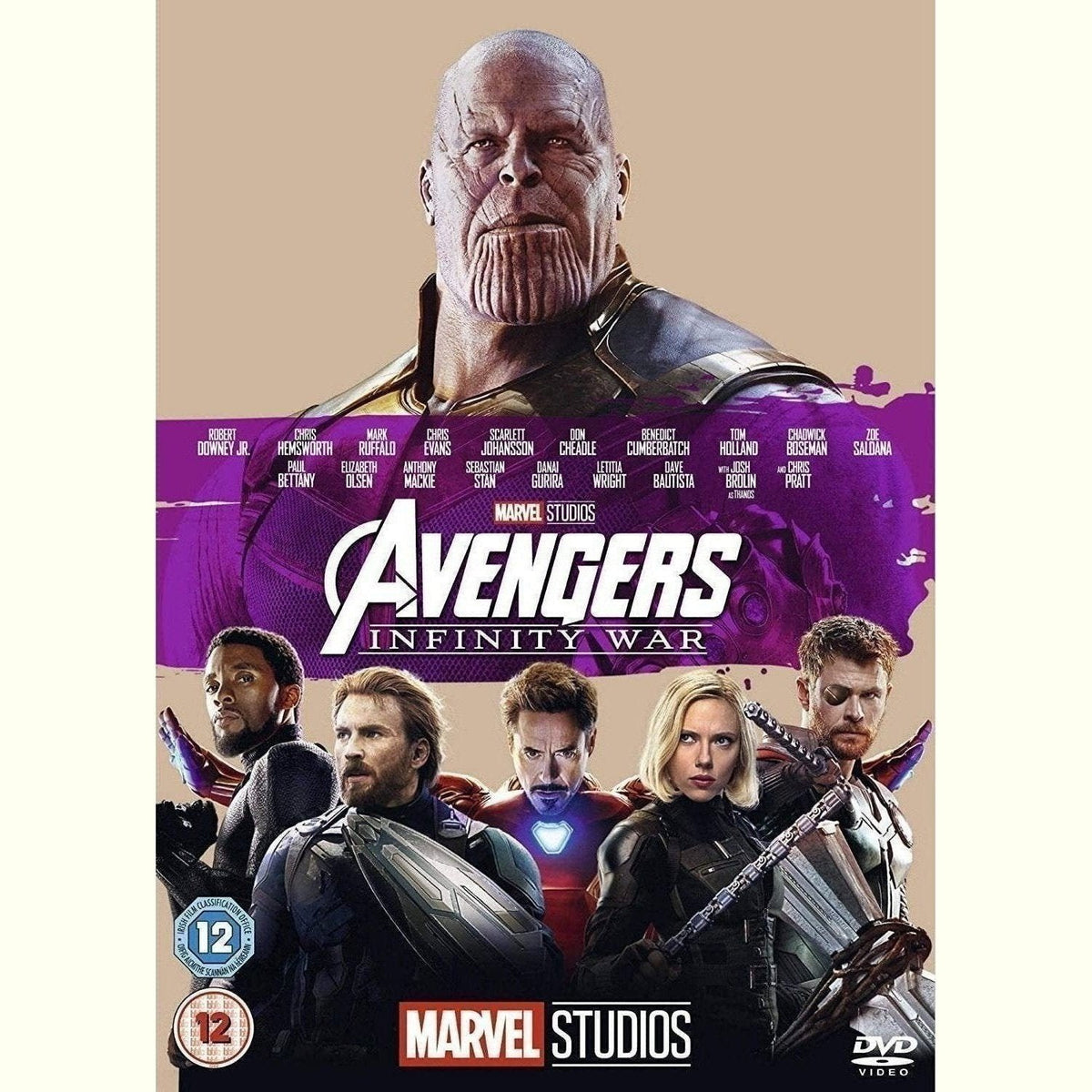 Marvel Avengers: Infinity War DVD (2018) – GameKings