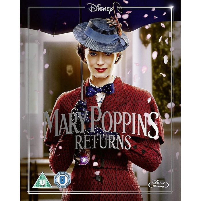 Disney: Mary Poppins Returns Includes Sing-Along Version Blu-Ray 2018